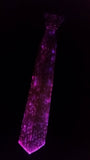 UV Reactive Fiber Optic Glow Tie