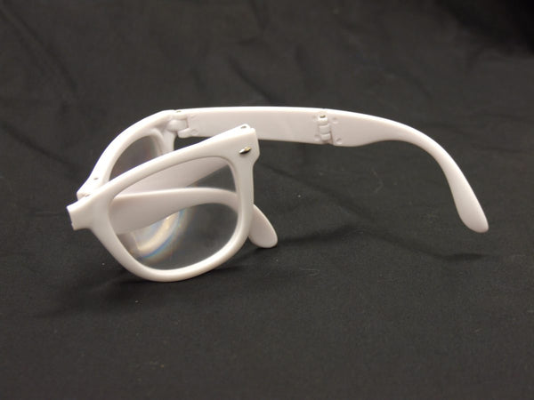 Partially folded Foldable Diffraction Glasses