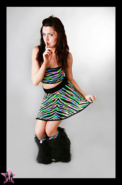 Jive Neon Zebra Outfit