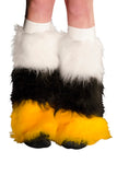 White, Black, & Gold Fluffies 2