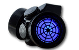 Steampunk LED Gas Mask - Black Frame