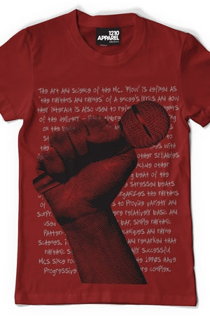 Microphone T-shirt (Red)