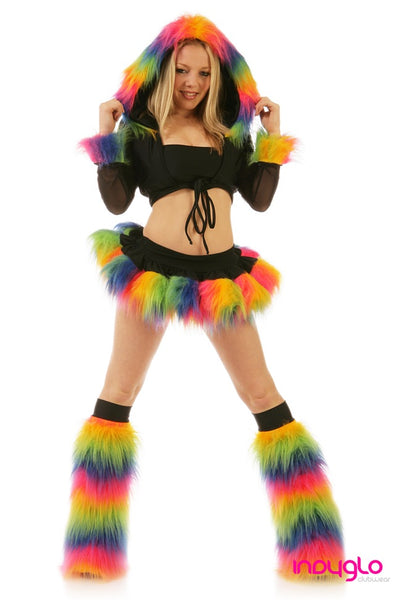 Pogo Outfit Rainbow Black outfit