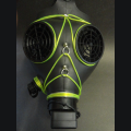 El wire unlit gas mask