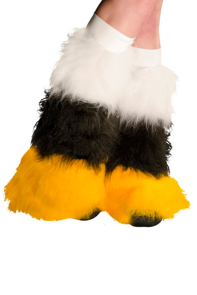 White, Black, & Gold Fluffies 3