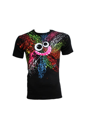 Rainbow Splash Face T-shirt