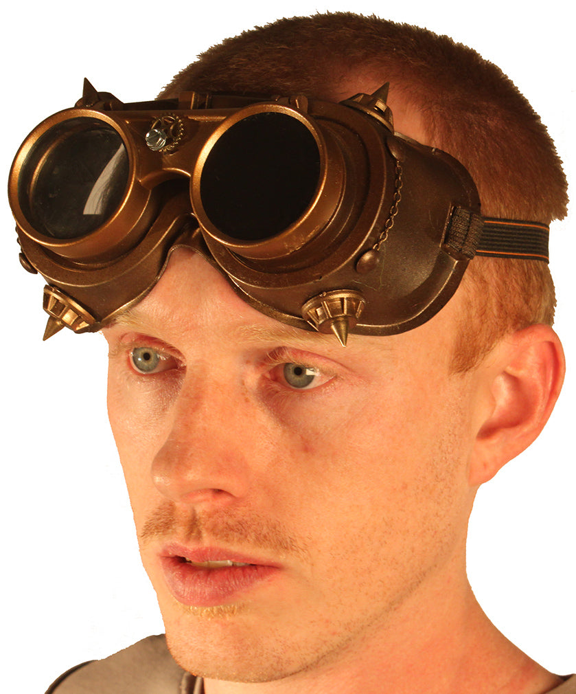 steampunk goggles on head Steampunk Goggles