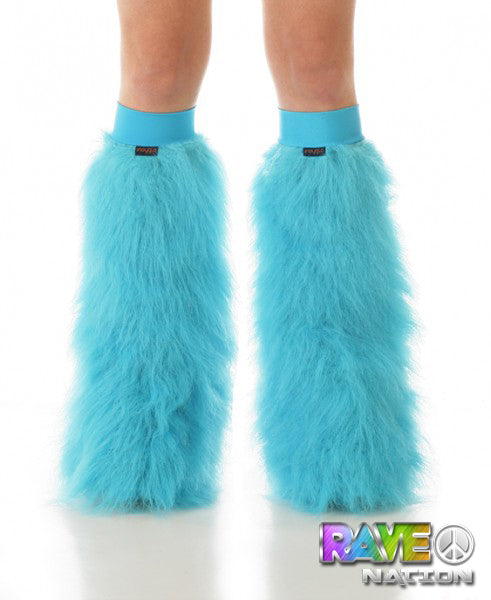 Turquoise Fluffies by Rave-Nation