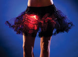 Light-Up Petticoat - Black w/ Red lights