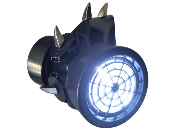 Light Up LED Curved Spike Gas Mask