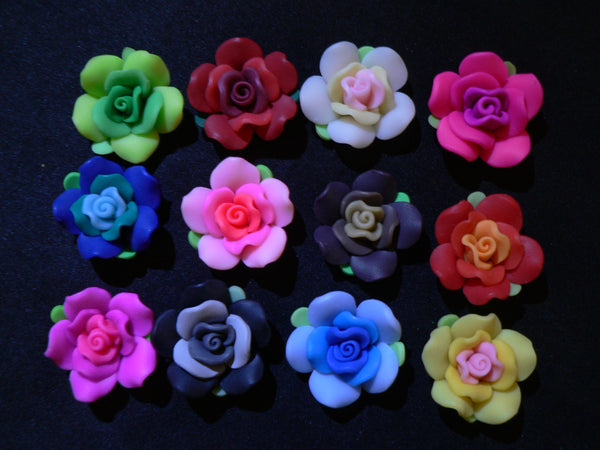 Tie Die Flowers (two color)