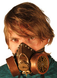 Dual Cartridge Steampunk Gas Mask Rivets 2