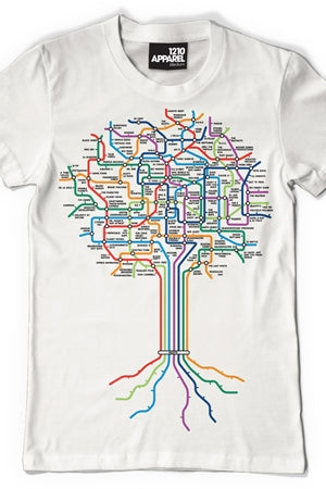 Roots T-shirt (White)