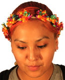Tutti Fruity Flower Crown Headband Model