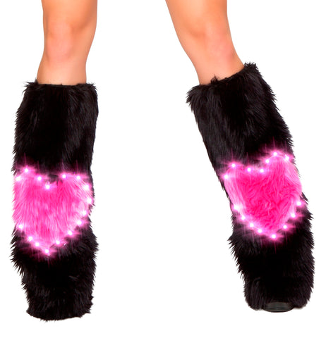 Heart Beat Light-Up LED Fluffies
