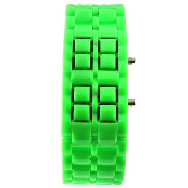 Green LED Player Kandi watch