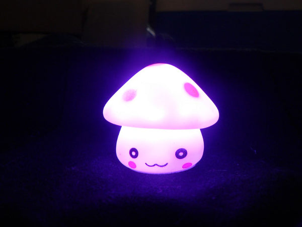LED Mushroom Purple