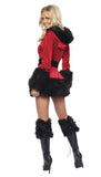 Bad Santa in Black with Black Boot Toppers 2