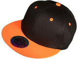 Classic Neon Flatbill Snapback Hats
