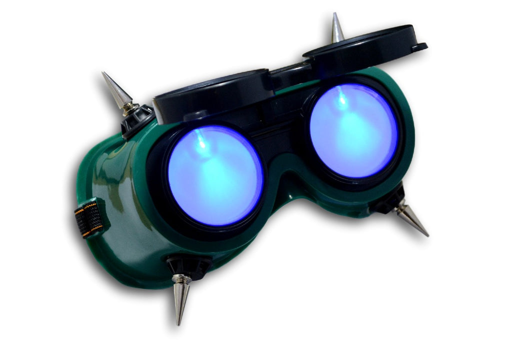 cybergoth goggles LED Steampunk Goggles