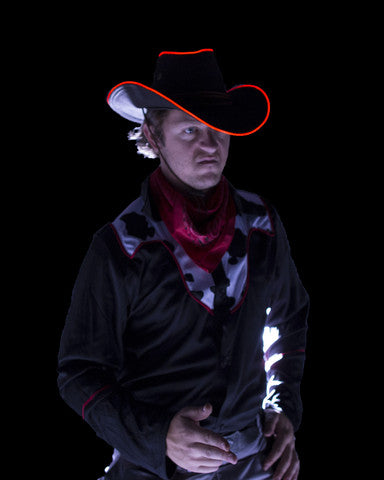 Red El Wire Cowboy Hat