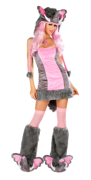 Pink Elephant Rave Costume