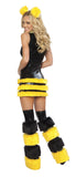 Queen Bee Rave Costume Back