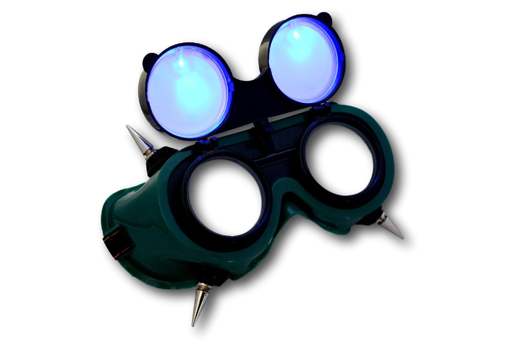 Spiked Cyber Goth Borderlands Style Goggles – Rave-Nation