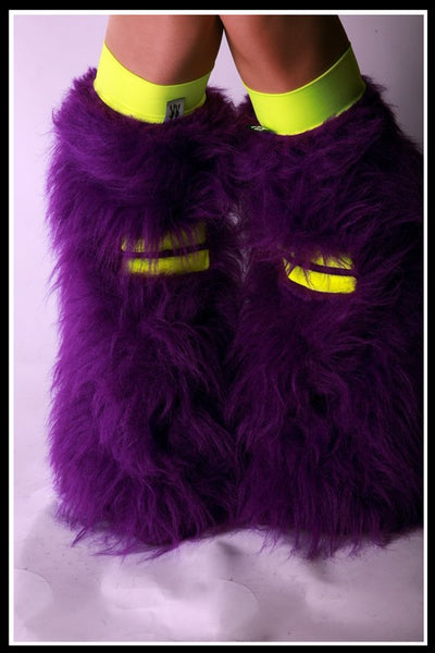 Hi-Viz Purple & Yellow Fluffies
