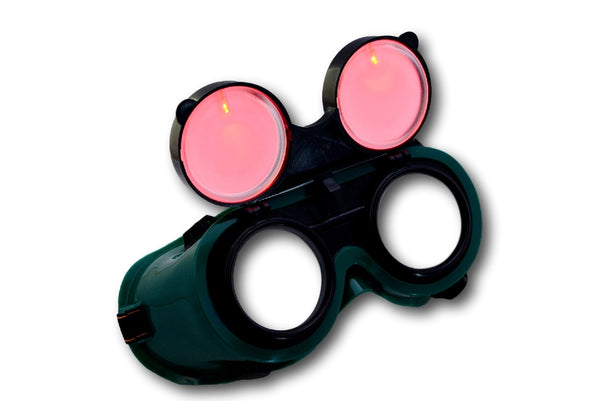 See Through Cyber Goth Goggles