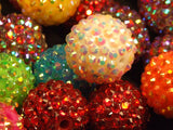 Medium Sized Disco Ball Beads close