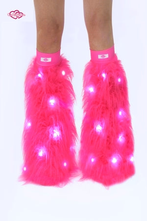 Pink Light-Up Fluffies