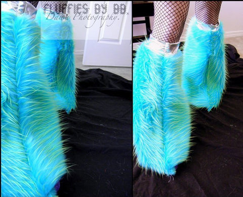 Feather Fluffy Leg Warmers By BB