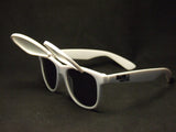 Rainbow Diffraction Vision Sunglasses- WHITE