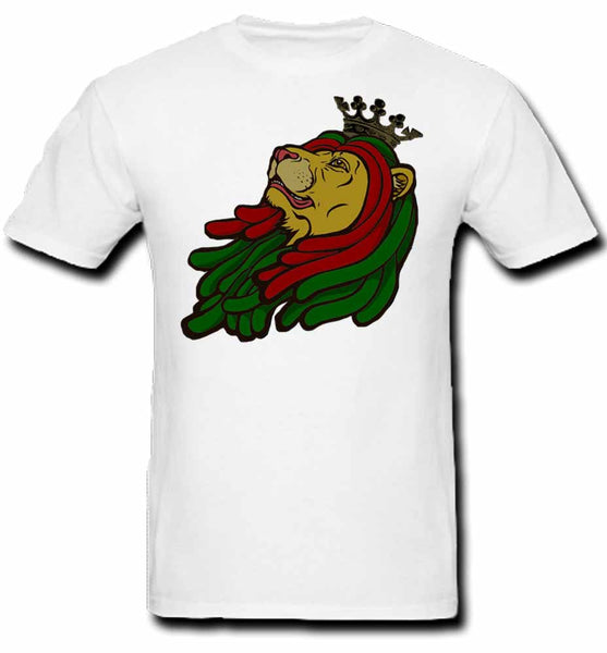 "Rasta Lion" Graphic T-Shirt
