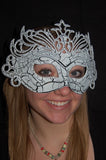 Masquerade Mask- White