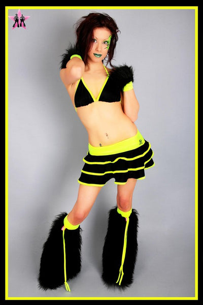 Rush Black & Yellow Outfit