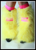 Hi-Viz Yellow & Pink Fluffies