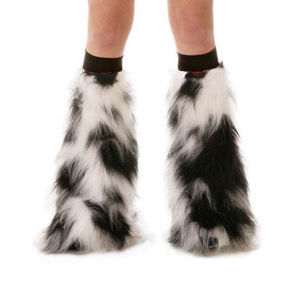 Black and White Fluffies with Black Kneebands