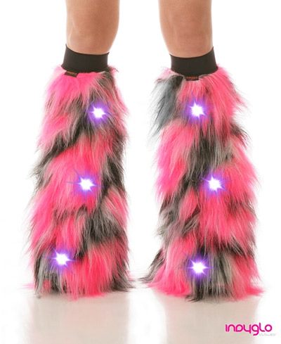 Pink Pulsar LED Fluffies