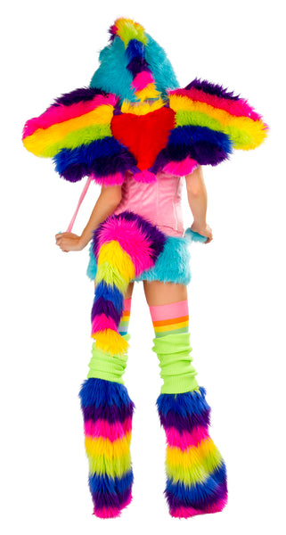 Rainbow Pony Rave Costume Back