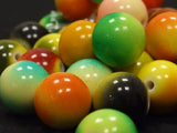 Tie Dye Billiard Beads- assorted