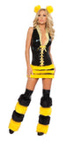 Queen Bee Rave Costume Front