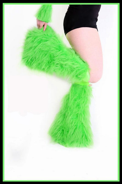 Essential Green Fluffies
