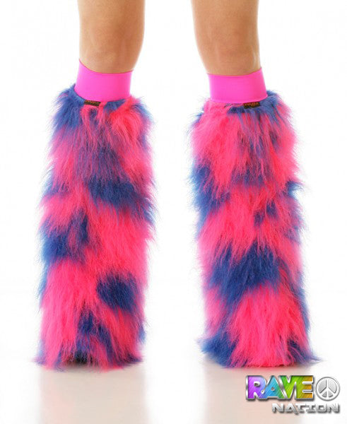 Pink & Blue Fluffies - Rave-Nation