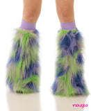 Lunar Fluffies with Lilac knee bands