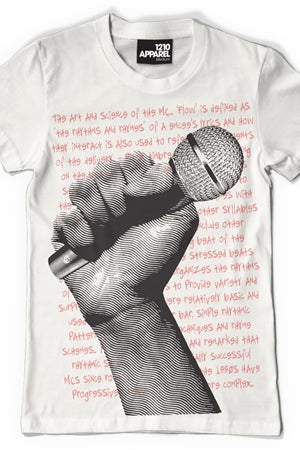 Microphone T-shirt (White)