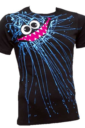 Blue Scribble T-shirt