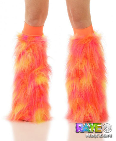 Orange, Pink & Yellow Fluffies