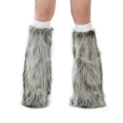Grey Fluffies with White Kneebands